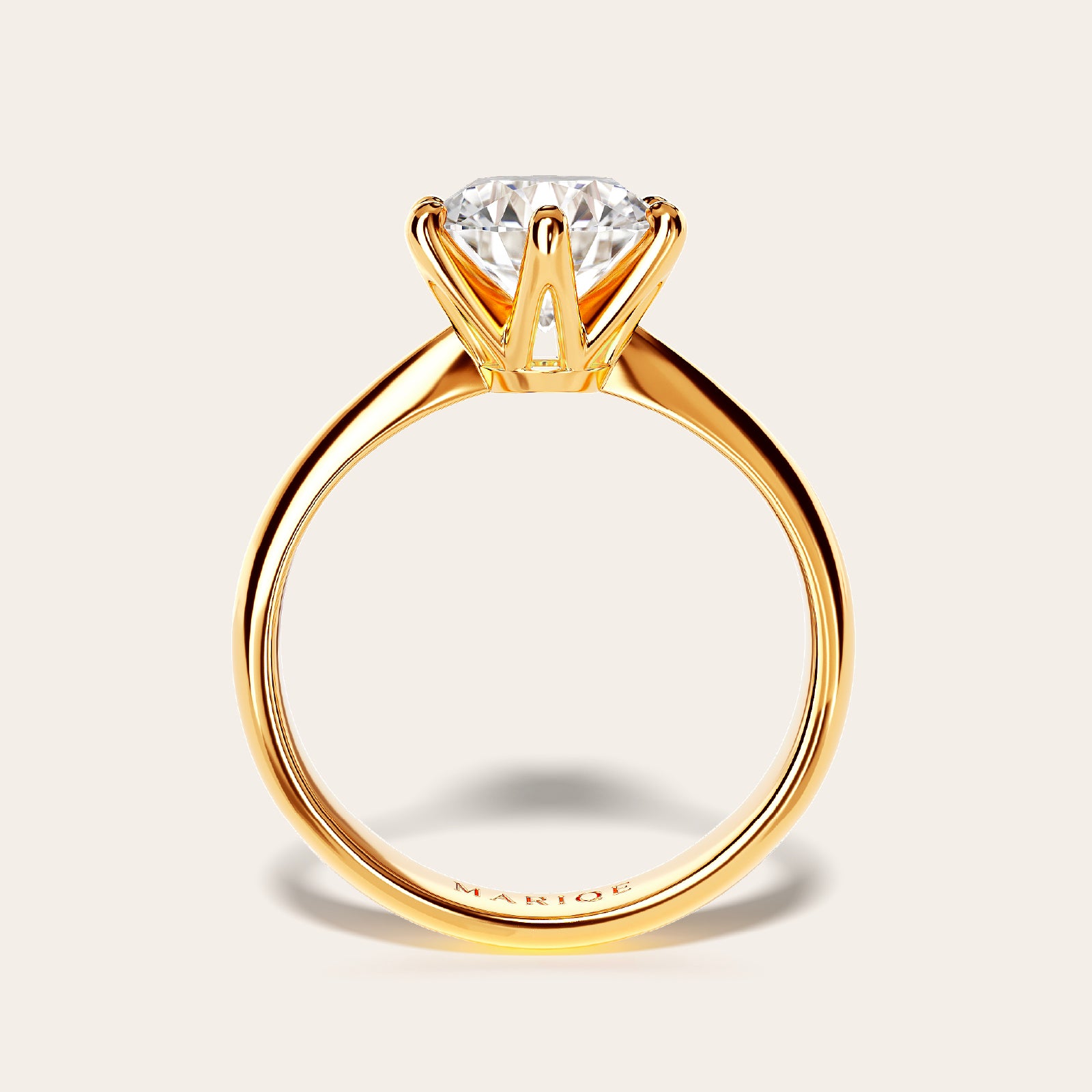 Eterna Ring gold standing view