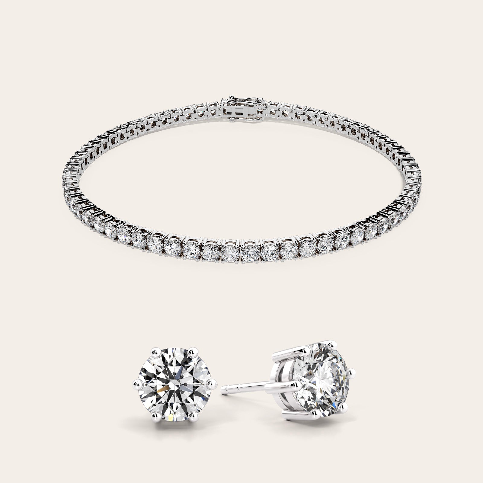 Eternal Bracelet + Eterna Earrings Set