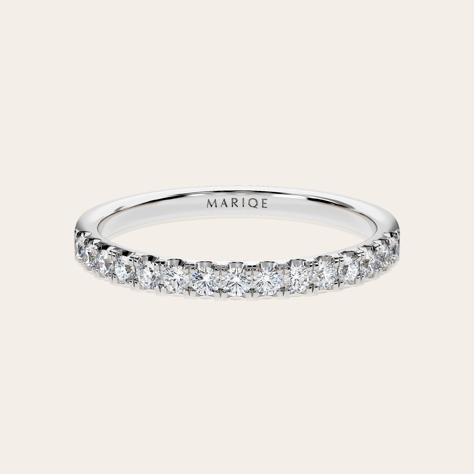 Eternità Half Band Ring
