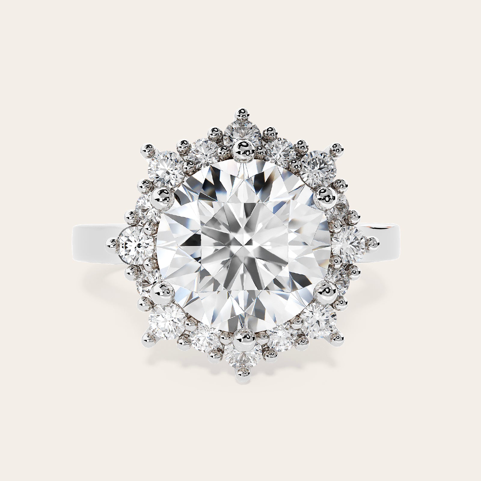 Fiocco Di Neve Ring